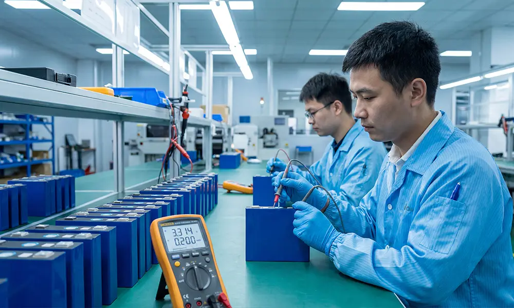 BMS integration and lithium battery testing