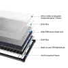 100 Watt Bifacial Solar Panel(5) 100W Bifacial Solar Panel