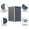 100 Watt Bifacial Solar Panel(6) 100W Bifacial Solar Panel