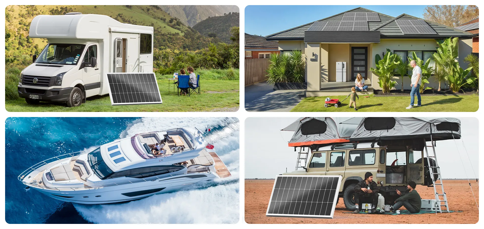 100w 12v monocrystalline solar panel