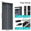 100 watt bifacial solar panel 100 watt bifacial solar panel