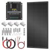 200w 12v solar panel kit for rvs & campers