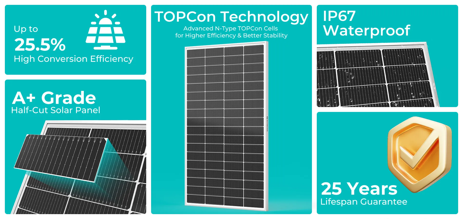 200w monocrystalline solar panel