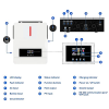3600/4200/6200w all in one inverter charger