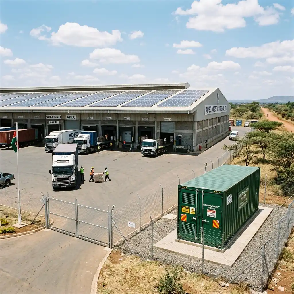 Commercial energy storage warehouse project