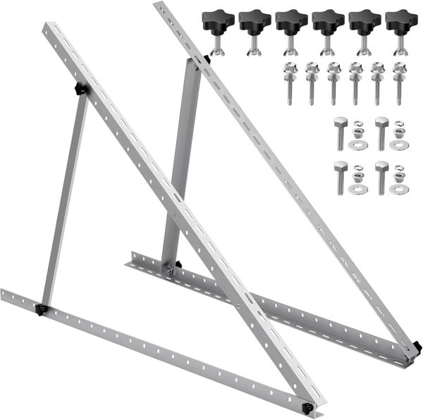 1140mm solar panel tripod bracket adjustable mounting brackets kit system