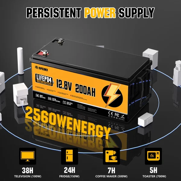 12.8v 200ah lifepo4 battery8