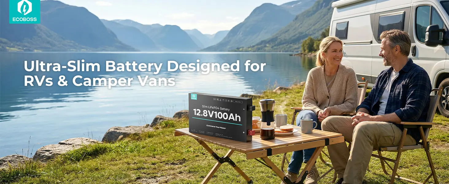 12v 100ah lifepo4 slim battery