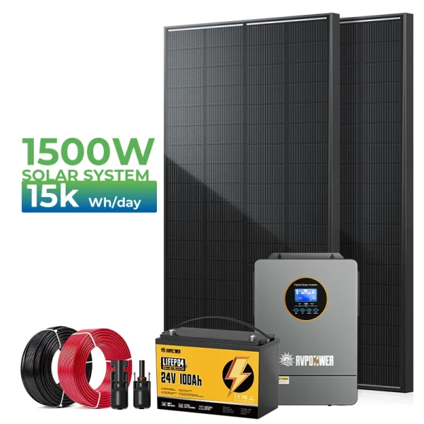 1500W Off Grid Solar System For RV 1 1 1500W Off Grid Solar System For RV 1 1