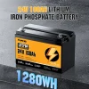rvpozwer 24v 100ah lifepo4 battery