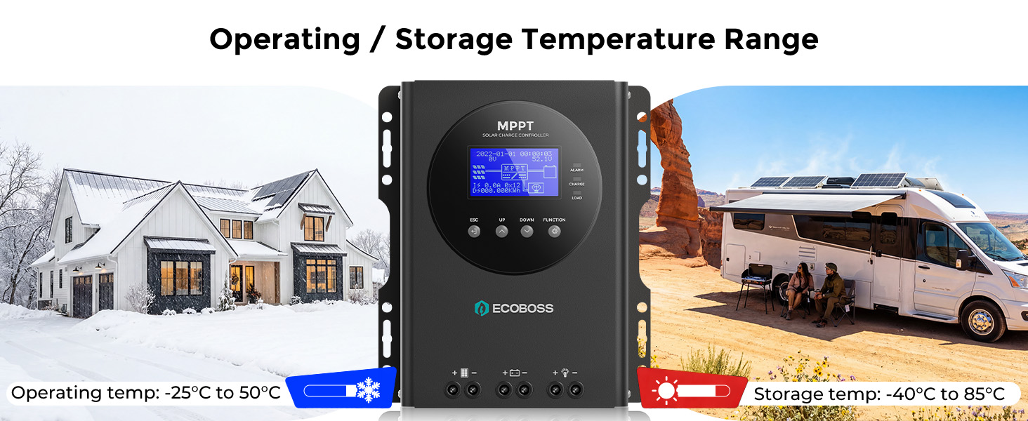 60a mppt solar charge controller
