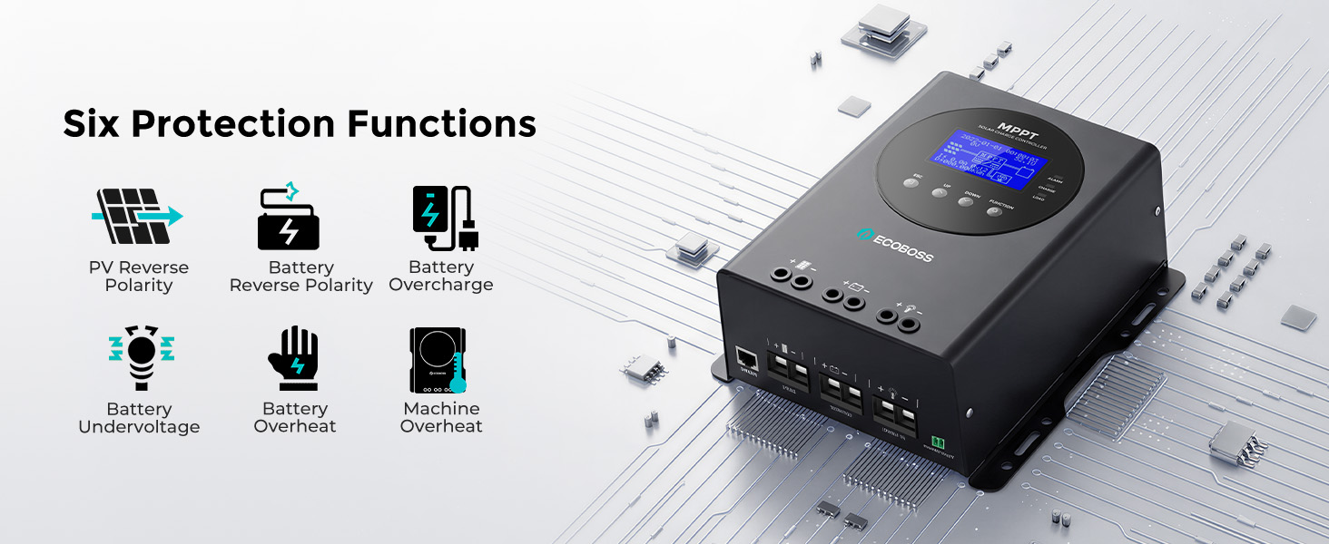 60a mppt solar charge controller
