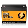 24V 100AH LiFePO4 Battery