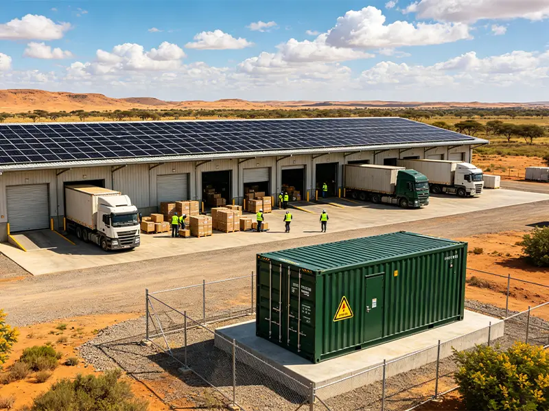 Commercial energy storage project
