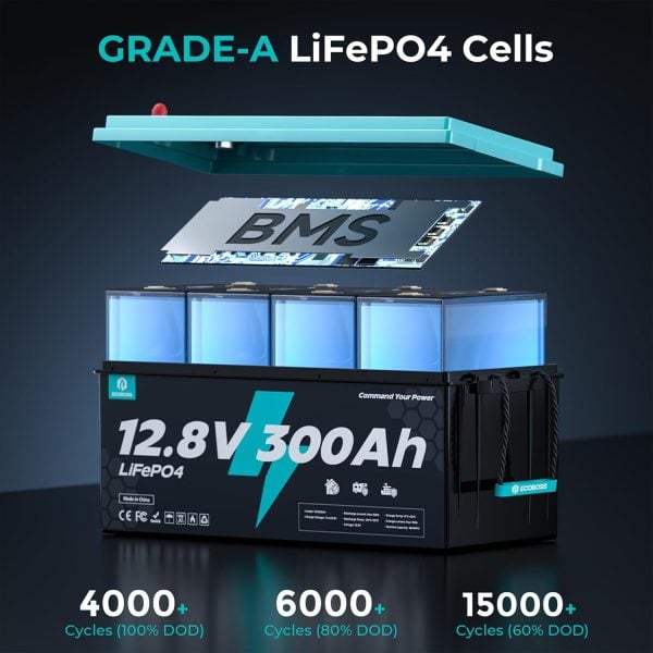 ecoboss 24v 100ah lifepo4 battery