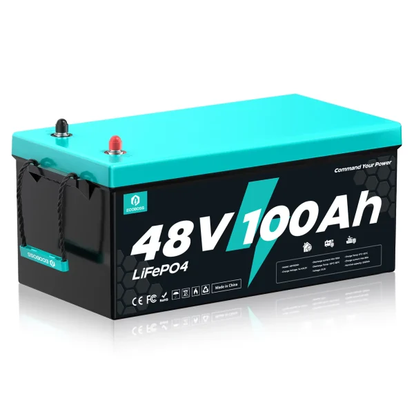 EcoBoss 48V 100AH LiFePO4 Battery 1 ecoboss 48v 100ah lifepo4 battery