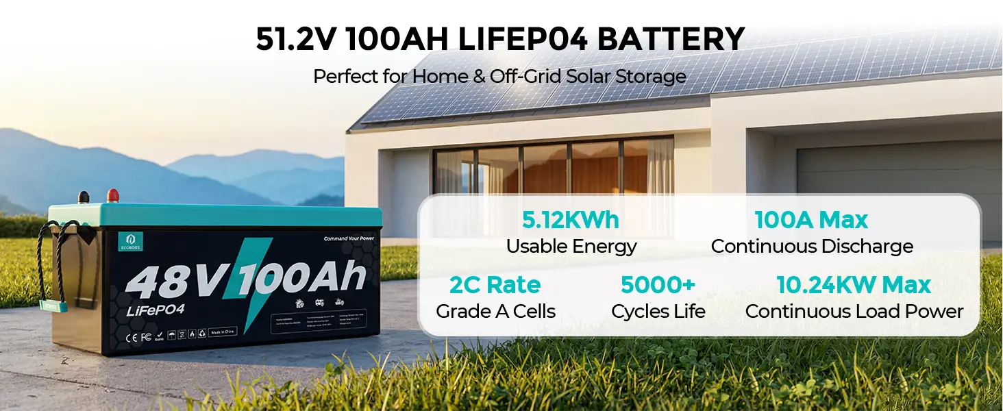 ecoboss 48v 100ah lifepo4 battery