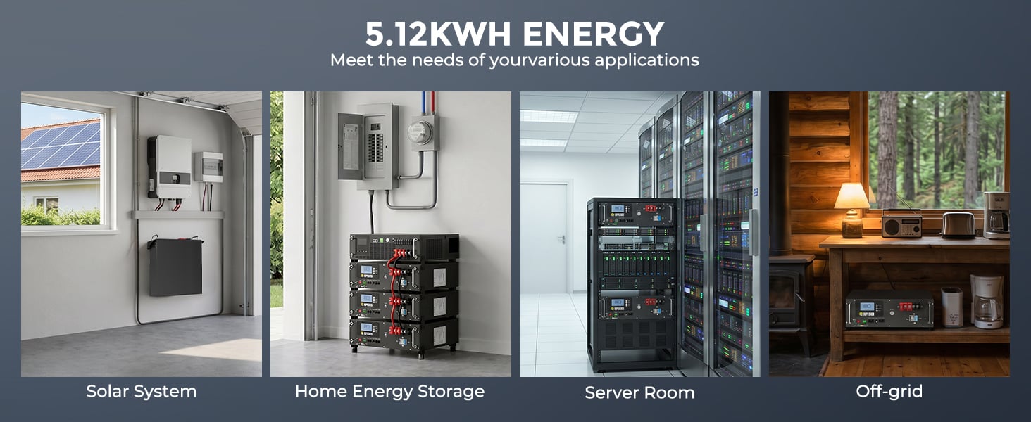 48v 100ah rack lifepo4 battery