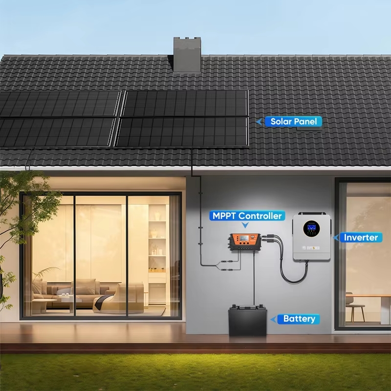 residential 3000w hybrid solar inverter
