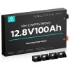 12v 100ah lifepo4 slim battery