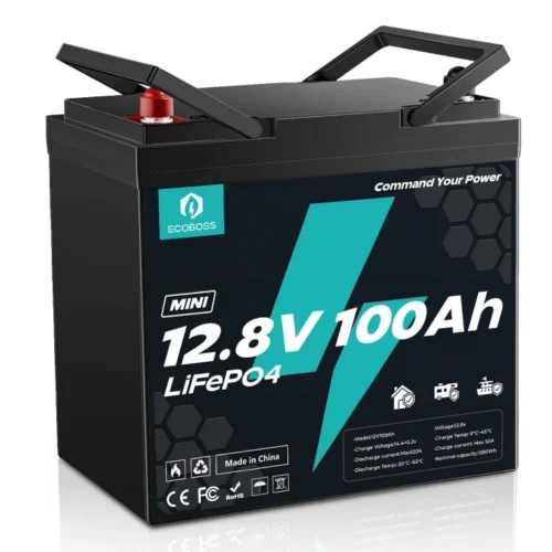 EcoBoss 12V 100Ah Mini Lithium Battery