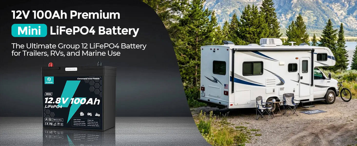 12V 100Ah Mini Lithium Battery A1