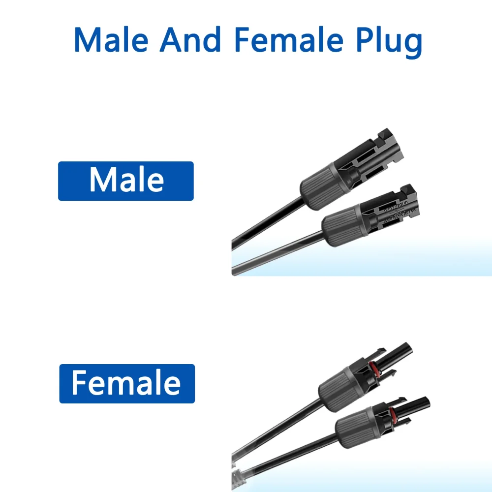 one to two y branch cable connection waterproof adapter extension connector