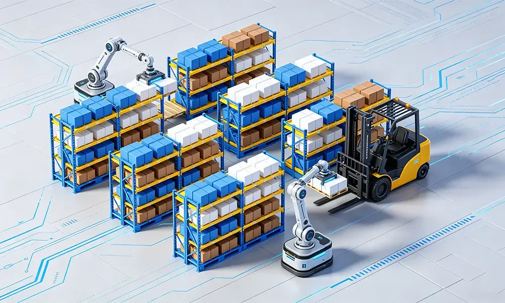 Warehouse energy storage system