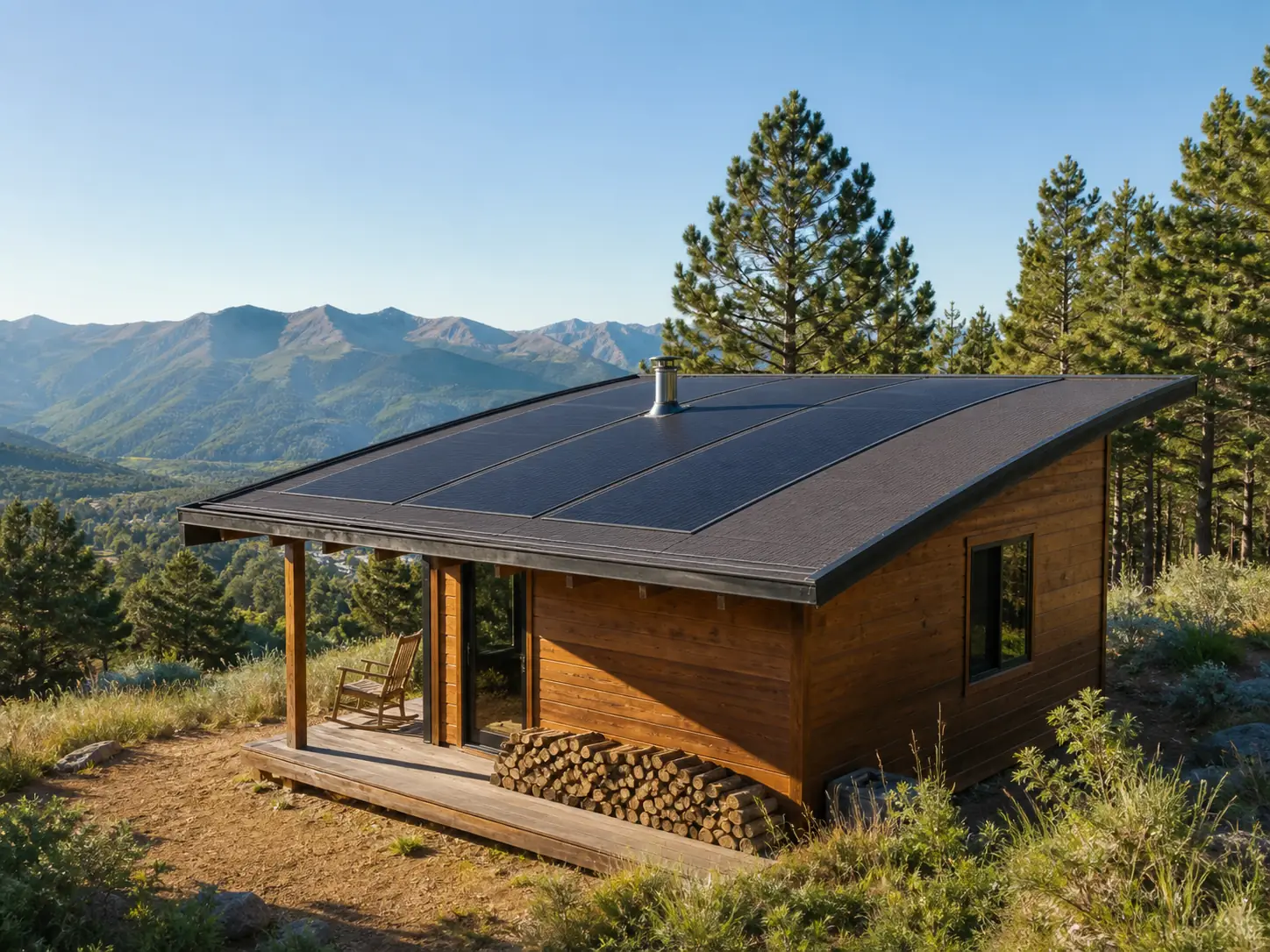 Off-grid cabins