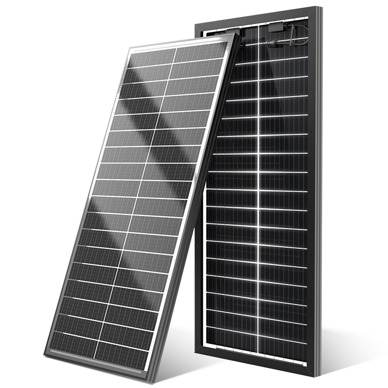 Honray 200W bifacial solar panel product view