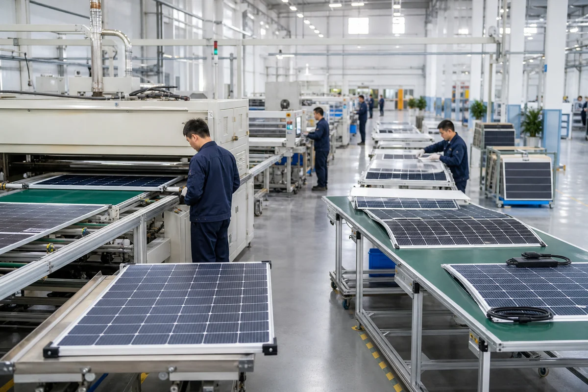 OEM custom solar panel factory production line manufacturing compact solar modules